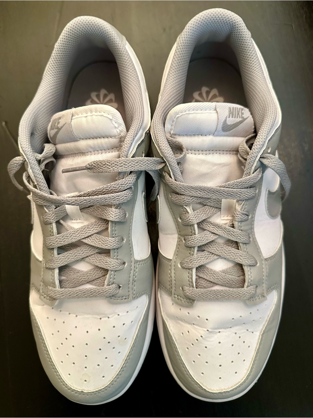 Nike Dunk Low Next Nature White/Light Smoke Grey women size 11